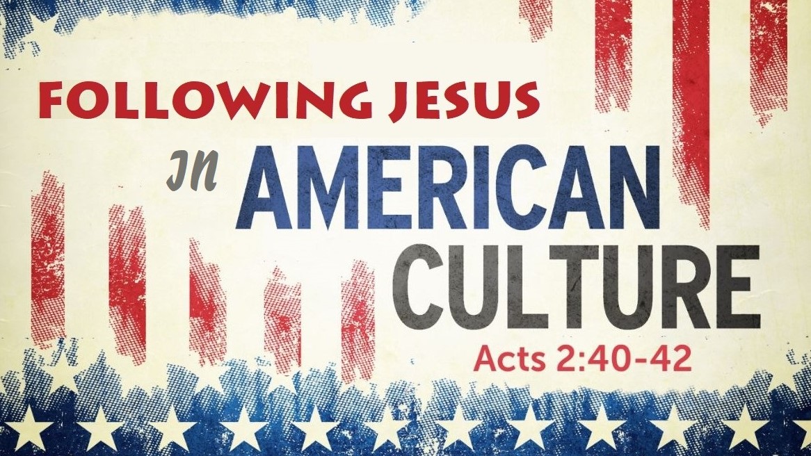 Ark Building Days - Following Jesus in American Culture - SU221